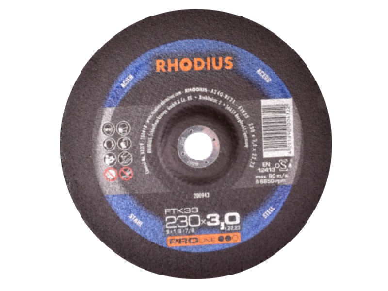 DISCO RHODIUS 230X1,9 X PIETRA FT66S