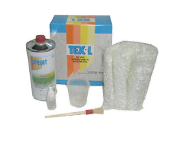 KIT RIPARAZIONE TEX VETRORESINA R01 ML.750