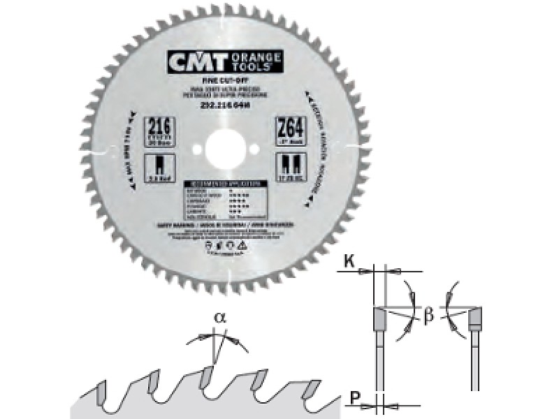 LAMA CIRC.LEGNO D.190 SP.2.6 F.20 DENTI 40