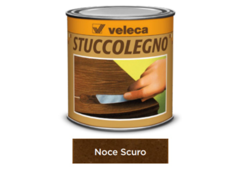 STUCCO LEGNO NOCE SCURO GR.750   244