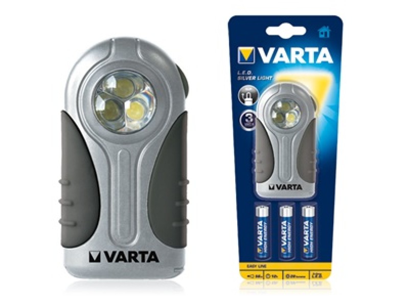 TORCIA A LED SILVER 3AAA