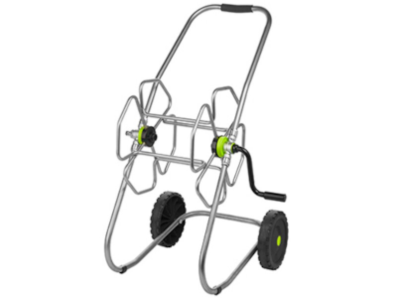 CARRELLO AVVOLGITUBO INOX MT.100