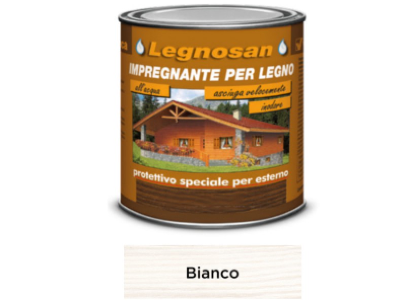 IMPREGNANTE ALL' ACQUA LEGNOSAN BIANCO ML.750