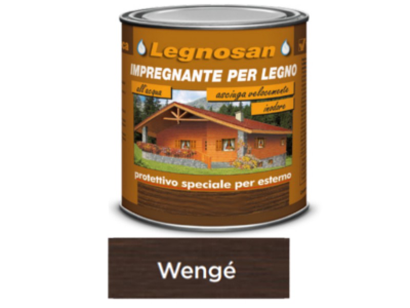 IMPREGNANTE ALL' ACQUA LEGNOSAN WENGE ML.750