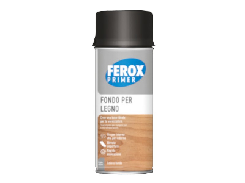 FEROX PRIMER FONDO X LEGNO SPRAY ML.400 ART.2014