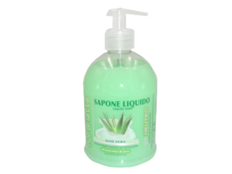 SAPONE LIQUIDO FIOR DI LATTE ALOE VERA ML.500