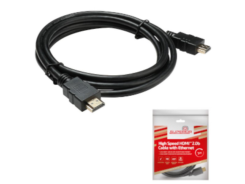 CAVO HDMI 2.0B + ETHERNET MT.1,8 ART.SUPAVC002