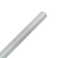 COPRISPIGOLO PVC LISCIO MM.30X30 BIANCO