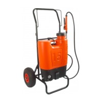 POMPA A SPALLA A BATTERIA LITIO 12V 10AH LT.14 CON TROLLEY 1247